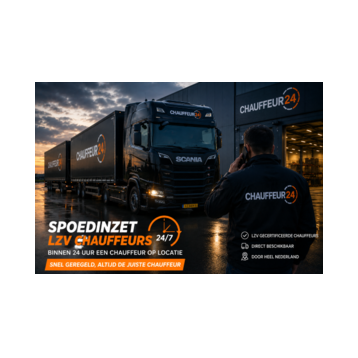  vrachtwagenchauffeur binnen twee uur inhuren,