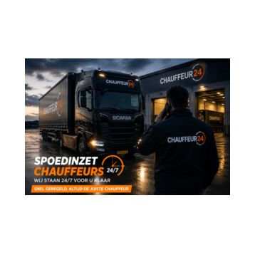 met spoed vrachtwagen nodig,